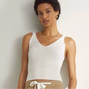 Wilfred Suzette merino wool knit sweater tank
